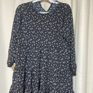 Zara Dress Women’s Sz Large Black Floral